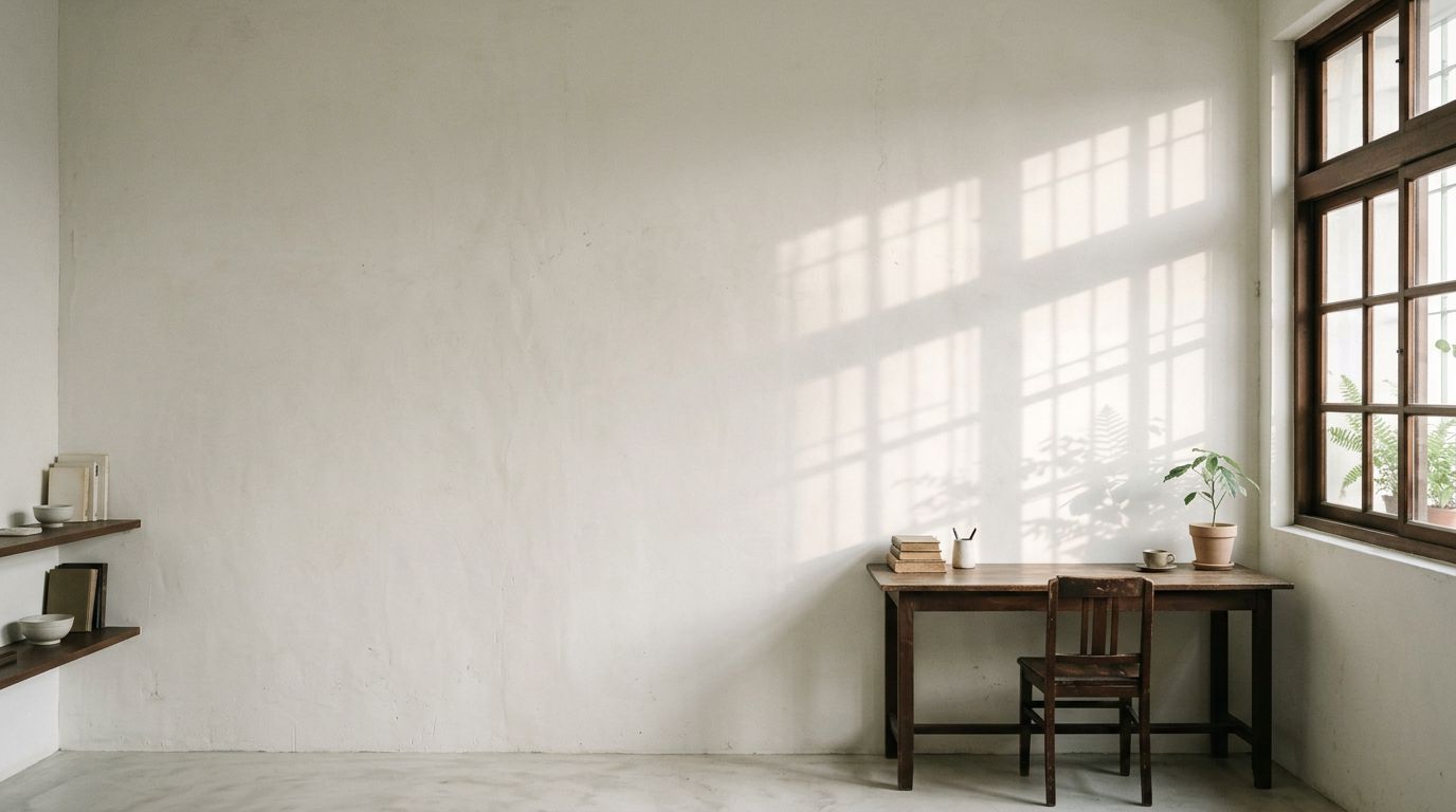 工作室一隅 A corner of the studio